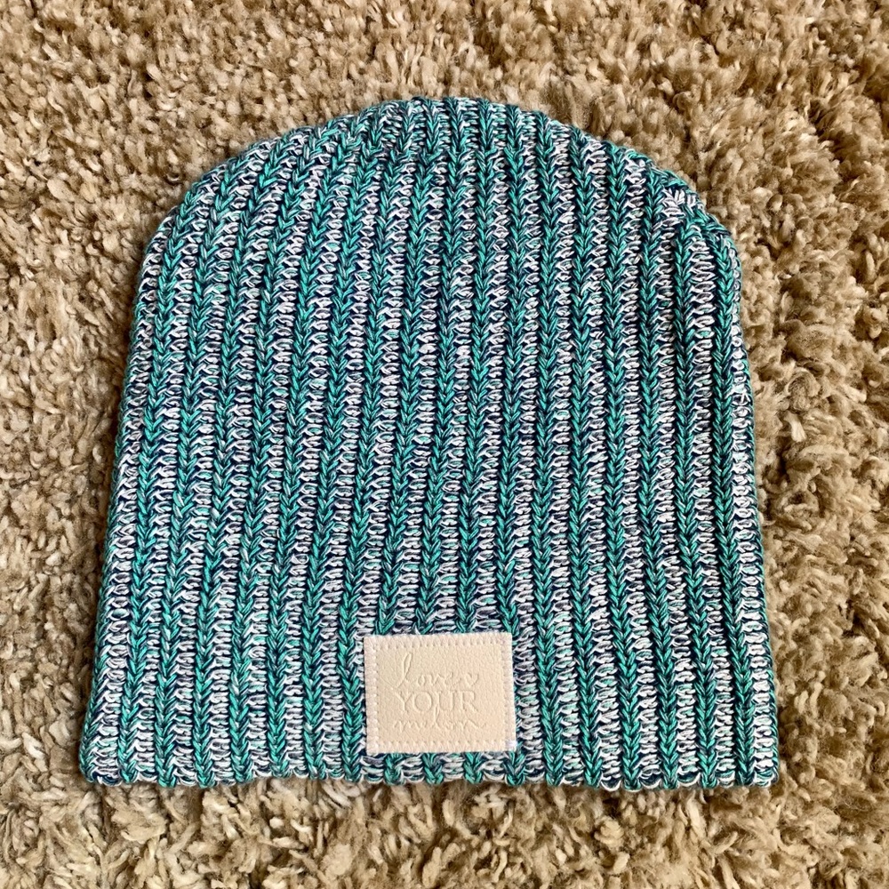 Love Your Melon Beanie - Teal Blue